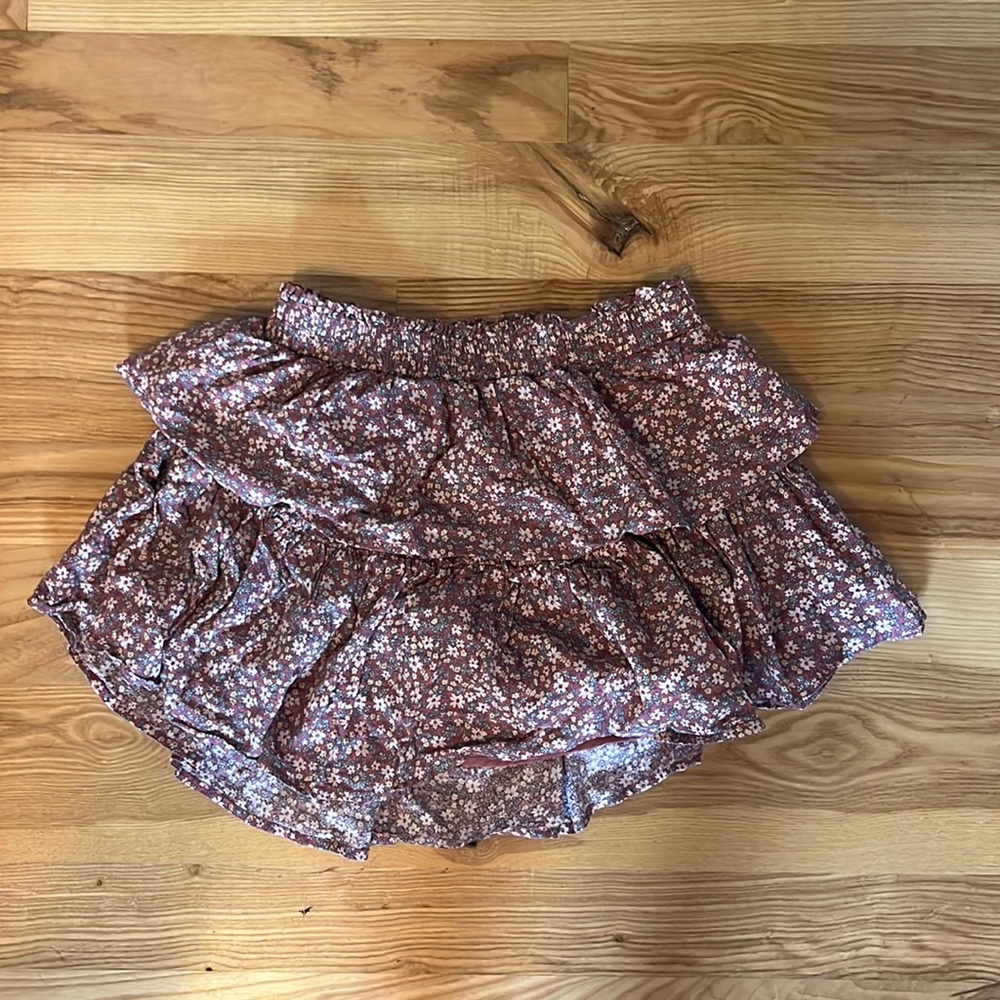 Vanilla Star Floral Skirt